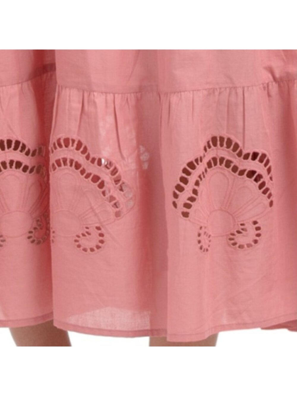 REV DE SOLEIL Nanni Seashell Tiered Cover-up Maxi Dress - Picture 5 of 5